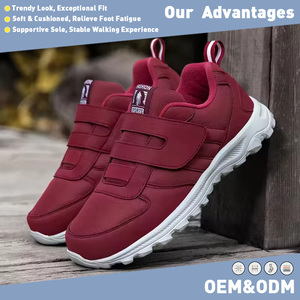 Nouvelles chaussures diabétiques respirantes et antidérapantes <span class=keywords><strong>pour</strong></span> femmes, résistantes à l'usure, <span class=keywords><strong>pour</strong></span> pieds larges, <span class=keywords><strong>pour</strong></span> personnes âgées - Product Image 1