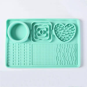 ชามป้อนอาหารซิลิโคนช้าพร้อมฝาเลียสำหรับสุนัขแมวไม่ลื่นแผ่นปูสำหรับอาหารปริศนาป้องกันการสำลักจานสำหรับผู้รับประทานอาหารอย่างรวดเร็วเพื่อสุขภาพ - Product Image 6