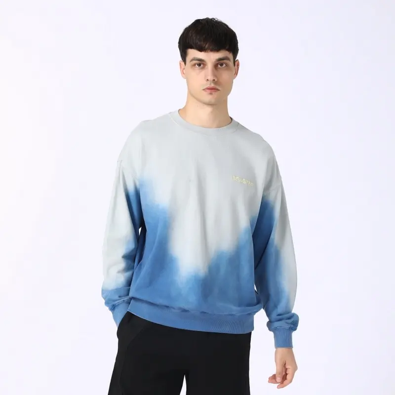 Serviette vierge 100% coton de qualité luxe pour hommes lavage tie-dye coupe surdimensionnée Logo imprimé personnalisé sweats à capuche et sweat-shirts pour hommes