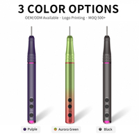 Machine à ongles électrique sans fil HOWYEA, faible bruit, kit de polissage et de ponçage pour gel acrylique, pour techniciennes en ongles et usage domestique.