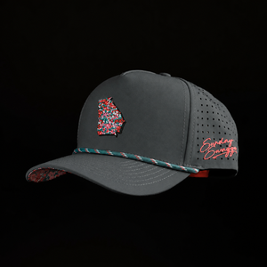 Gorra Deportiva Oxford de 5 Paneles, Estilo Boutique, Impermeable, para Golf, con Logotipo de Silicona Personalizado, MOQ Bajo, OEM, Perforada con Láser, Visera Plana, Unisex - Product Image 1