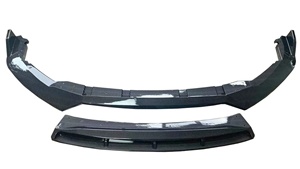 Welta New High Quality ABS Front Bumper <b>Splitter</b> Spoiler Lip Kit for 4th Fit Bolt-On 100% Fitment - Product Image 4