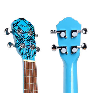 <span class=keywords><strong>Ukelele</strong></span> Soprano de Madera Real para Principiantes, Instrumento Musical al por Mayor, Regalo de Navidad, Guitarra Infantil - Product Image 4