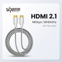 SIPU AOC HDTV 2.1 Glasfaserkabel 8K 4K 10M 20M 30M 50M 100M Hochgeschwindigkeits-Aktiv-Optisches Großhandels-Netzwerkkabel
