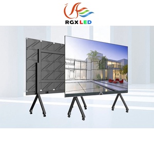 Pantalla móvil ultrafina de 135/136 pulgadas COB LED inteligente todo en uno HD Direct View para salas de conferencias y reuniones para ascensores - Product Image 4