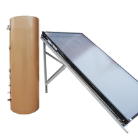 Collecteur solaire à plaques plates optimisé, de bonne qualité, prix abordable, installation facile, idéal pour l'alimentation en eau chaude domestique