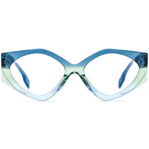 新款多色平板眼镜架设计师可配近视防蓝光