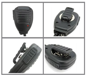 Walkie Talkie Hand <span class=keywords><strong>Speaker</strong></span> Microfoon Voor Twee Weg Radio Uv5r Radio Walkie Talkie Microfoon Met <span class=keywords><strong>Ptt</strong></span> Voor Security Event Manor Club - Product Image 2