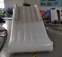 Accostage gonflable étanche en PVC, lac de mer flottant Yacht ponton gonflable Mini piscine d'eau toboggan