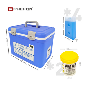 La caja de refrigeración médica de la caja de enfriamiento de los productos biológicos conserva la temperatura segura durante la logística y el envío - Product Image 1
