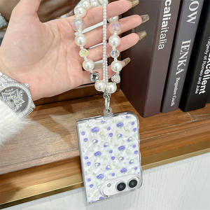 เคสโทรศัพท์รุ่นใหม่สุดฮิตสำหรับ iPhone Duo Fold แบบใส ลายย่นสร้างสรรค์ ลายบลูเบอร์รี่ ป้องกันการตกกระแทก ครอบคลุมเต็มรูปแบบ - Product Image 3