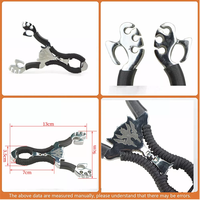 Pêche Slingshot Catapult Fléchettes Moulinet Kit Broadheads balle poisson fléchette bracelet ensemble élastique fronde accessoires
