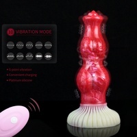 Vibromasseur télécommandé avec grosses perles, plug anal à nœud et ventouse, masturbateur féminin rechargeable par USB, jouets sexuels