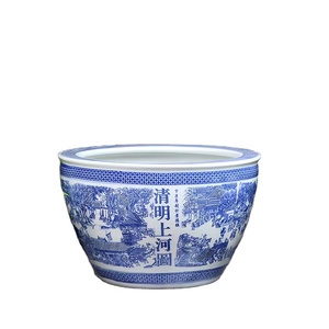 Jingdezhen เซรามิกอาร์ตเดคโคทำมือความจุขนาดใหญ่เป็นมิตรกับสิ่งแวดล้อม - Product Image 2