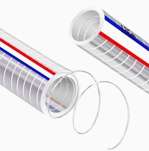 <span class=keywords><strong>Tuyau</strong></span> flexible en PVC transparent renforcé de fil d'acier en spirale, anti-affaissement, pour <span class=keywords><strong>pompe</strong></span> à eau et transfert - Product Image 6