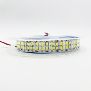 Bande lumineuse <span class=keywords><strong>LED</strong></span> blanche froide 10000K Double rangée 2835 480 <span class=keywords><strong>LED</strong></span>/m 24V Haute luminosité pour l'éclairage des vitrines de bijouterie - Product Image 1