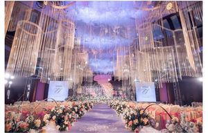 Zilverdraad 3M Zilveren Franje Gordijnen String Gordijnen Bruiloft Rekwisieten Glitter Kwast Gordijnen Gordijn Bruiloft Plafonddecoratie - Product Image 6