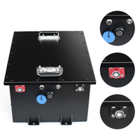 Pack de batteries au lithium solaire Docan Lifepo4 12V/24V/36V/48V pour camping-car, voiturette de golf, système de stockage d'énergie domestique, pack de batteries au lithium-ion