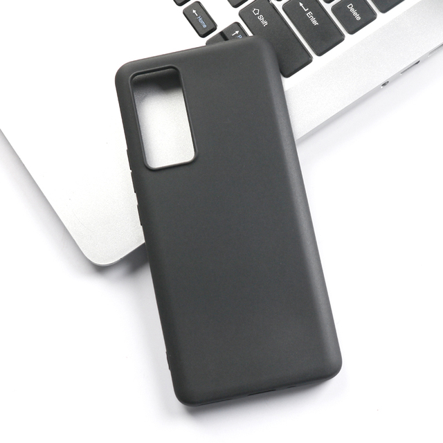 Matte TPU Silicone Black Phone Case for BLU G91S Bold N2 View 5 4 Pro Speed 5G G53 Shockproof Mobile Phone Cover