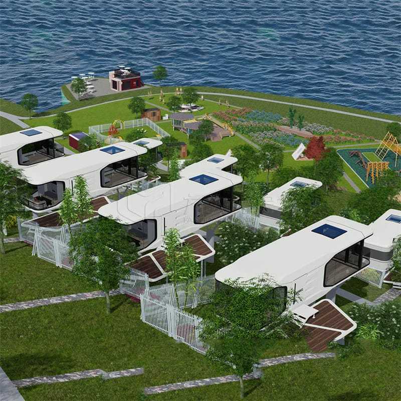 20ft30ft Modern Prefabricated Movable Steel Prefab