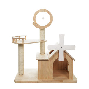 Arbre à chat multi-niveaux Skyland and Garden avec design Skyland and Garden pour chats d'intérieur - Product Image 6