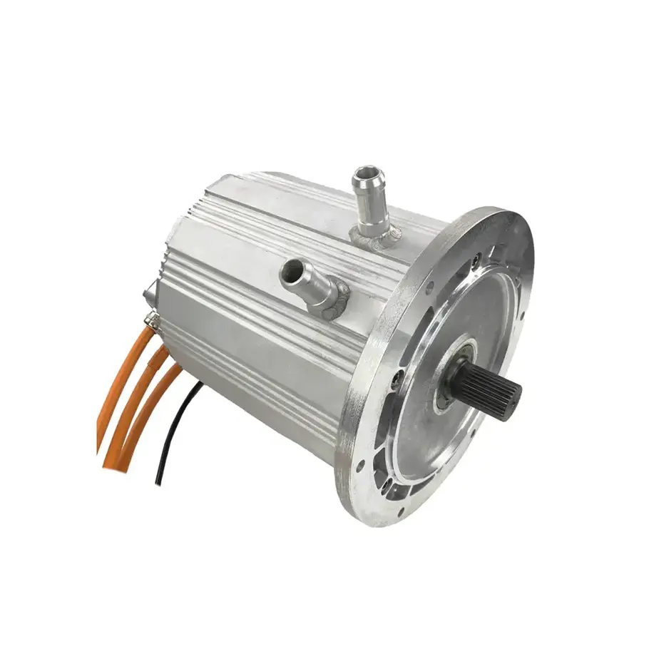 Electric Transaxle Motor 20kw 130N.M High Torque 8000RPM High Speed Gear Dc Brushless Motor