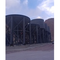 Nouvelle Chine Silo à poudre boulonné de stockage de réservoir de ciment de cendres volantes de grande capacité personnalisé Silos à ciment verticaux de 1500 tonnes à vendre