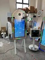 Miroir Photo Magique 45 pouces le Moins Cher 2026, avec Caméra et Imprimante à Écran Tactile 32 pouces, Miroir Photo Selfie