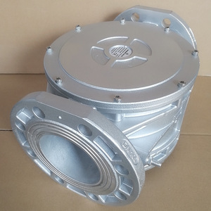 Filtros de Brida DN100 para Gas Natural, Colector de Polvo para Tuberías, Filtros de Gas de Fundición por Gravedad, Suministros del Fabricante - Product Image 3