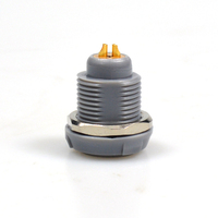 Connecteur OURCONN PKG 1P 6 broches, montage sur panneau en plastique, femelle, pour dispositif Spo2, connecteur circulaire autobloquant push-pull