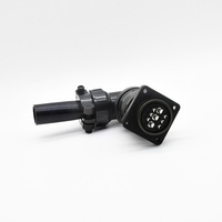 Connecteur d'aviation circulaire étanche à angle droit MS5015 American Standard 9 broches MS3108A 20 17S