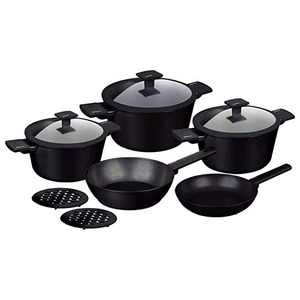 New Model Whole Black Coating Cookware <strong>Sets</strong> <strong>of</strong> Korean <strong>Saucepan</strong> Cookware <strong>Sets</strong> <strong>Non</strong> <strong>Stick</strong> Cookware <strong>Set</strong> - Product Image 1
