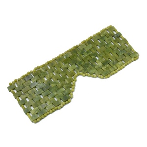 Neuheiten Full Jade Eye Mask Natürliche grüne Jade Eye Mask - Product Image 1