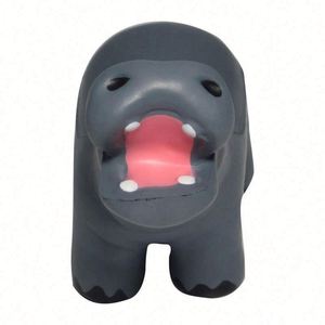 Pelota Antiestrés de Espuma de PU con Forma de Hipopótamo de Boca Abierta, con Logotipo Personalizado, Regalos Promocionales, Juguete para Aliviar el Estrés para Niños - Product Image 4