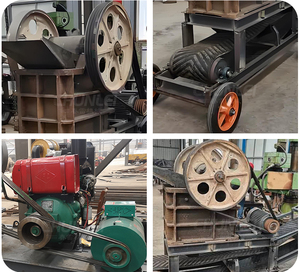 Factory Prices <strong>PE</strong> 250*<strong>400</strong> Complete Quarry Stone Crushing Mini Portable Mobile Diesel Engine <strong>Jaw</strong> <strong>Crusher</strong> - Product Image 5
