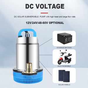 12V/24V <strong>Solar</strong> <strong>Submersible</strong> <strong>Pump</strong> With Aluminum Motor Low Pressure Large DC Head Flow Rate For Irrigation Agriculture Clean Water - Product Image 6