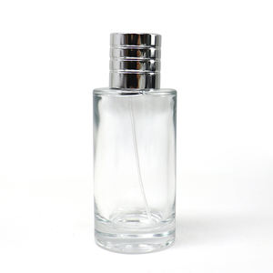 ขวดน้ำหอมแก้วใสทรงกลมหรูหรา ขนาด 30 มล. 50 มล. 100 มล. แบบเติมได้ ดีไซน์โดดเด่น - Product Image 4