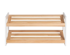 Étagères à chaussures en bois à plusieurs niveaux (angulaires) - Product Image 3