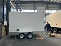 Nouvelle remorque frigorifique mobile manuelle de 5 tonnes de Chine, norme Euro 6, plage de température de -25°C pour le stockage des légumes
