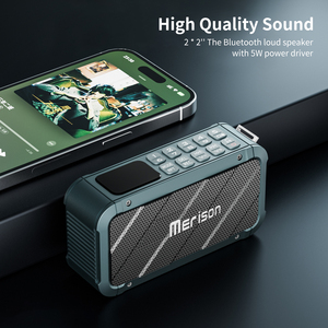 Altavoz Inalámbrico en Oferta de Fábrica, Altavoz Bluetooth Portátil con Sonido Estéreo, Compatible con Tarjeta TF, Ranura USB y Radio FM - Product Image 4