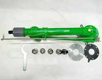 Titans, pistola de lluvia giratoria automática de 360 grados, accionamiento de engranaje rociador para sistema de riego de césped agrícola