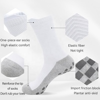LINGTU Chaussettes de football pour enfants personnalisées Chaussettes de football antidérapantes en cuir PU renforcé de microfibres Chaussettes de football antidérapantes Crew