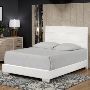 Juego de muebles de dormitorio de <span class=keywords><strong>hotel</strong></span> mate, conjunto de 5 piezas de estilo moderno, acabado de alto brillo, resistente a los arañazos, Suite de dormitorio de madera maciza para interiores - Product Image 3