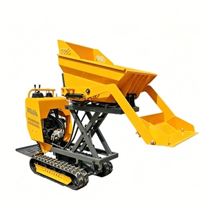 Mini Camión Volquete con Orugas, Totalmente Hidráulico, para Transporte en Huertos y Granjas, Autocargable - Product Image 5
