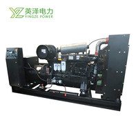 Offener Typ 10kVA 15kVA 20kVA 30kVA Wasserkühlung 3-Phasen 380V Werft-Dieselgenerator-Set mit Motor