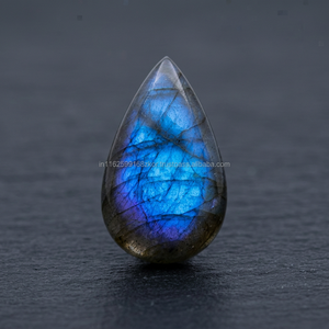 Piedras Preciosas Sueltas de Labradorita Azul Natural, Corte Pera, Certificadas por Terceros, Lote al por Mayor de Gopika Exports para la Fabricación de Joyas - Product Image 2