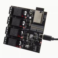 Modul Relay IoT ESP32 T Relay 5V 4 Kanal Relay 4MB Flash WiFi Mendukung Otomatisasi Saklar Jarak Jauh Rumah Pintar DIY Terintegrasi