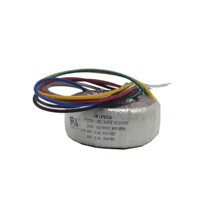 45 0 45 toroidal iron core customized transformer manage 30A load transformer 120V/240V input several taps for output