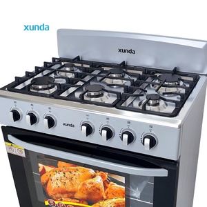 Estufa de Gas Independiente Xunda con Horno Integrado, Diseño Moderno y Novedoso, 5-6 Quemadores, 30 Pulgadas - Product Image 5