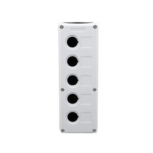 Plastic <b>Push</b> <b>Button</b> <b>Switch</b> Control Box 22mm IP66 Waterproof Abs Industrial Station Box Heightened 1 2 3 4 Hole Yellow Gray - Product Image 1
